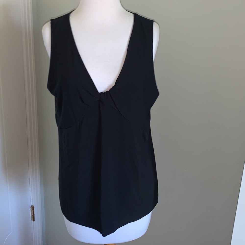 Saks fifth avenue black sleeveless top